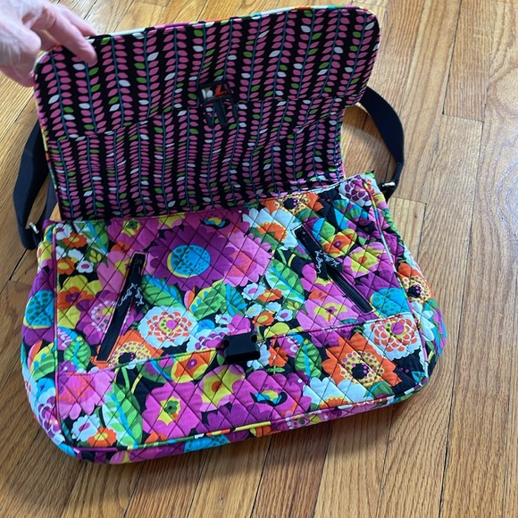 Vera Bradley messenger bag - Va Va Bloom - Picture 3 of 6